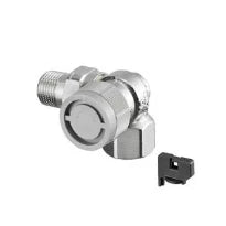 ROBINET THERMOSTAT QV DN 15 double equerre droit