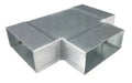 Sanutal Mecano té 90° horizontal 80 x 200 - 80 x 200 - 80 x 200 mm
