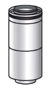 Ubbink CLVkit PP/Galva tuyau téléscopique (longueur 550/1000mm) 125/200 mm
