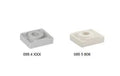 Walraven StarQuick plaque de montage M6 (boite 100pcs) - gris