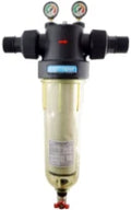Cintropur NW500 filtre à eau 2 x 2 - 25 micron - débit 18000 l/h - avec manomètres