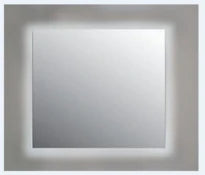 Procasa Universal panneau miroir 600 x 700 mm - surround led - détecteur