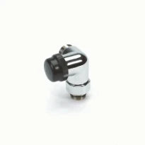 Begetube Optima vanne radiateur thermostatisable double-équerre gauche 1/2 x M24 - avec valeurs Kv réglables - chromé