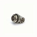 Begetube chromé embout collecteur 4/4 M - 1/2 x 1/2 - avec O-ring