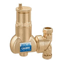 Caleffi Discal® 22 séparateur d'air universel laiton horizontal et vertical