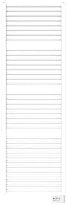 Procasa Balneo radiateur sèche-serviette électrique 1763 x 585 mm - 1000 Watt - RAL 9016 blanc signalisation