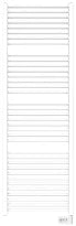 Procasa Balneo radiateur sèche-serviette électrique 1411 x 585 mm - 900 Watt - RAL 9016 blanc signalisation