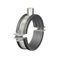 COLLIER FLAMCO BRS-A 44,5MM X 49MM X 6/4X M8 rvs avec caoutchouc