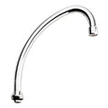 Grohe bec d'écoulement 3/4 forme-HU chromé avec mousseur, orientable, saillie 185 mm