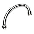 Grohe bec d'écoulement 3/4 forme-HU chromé avec mousseur - orientable - saillie 140 mm