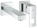 SET DE FINITION GROHE EUROCUBE chromé "avec bec pour mitigeur monocom. encastrè ½"" pour