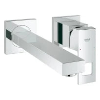 MELANGEUR DE LAVABO MONO-COMMANDE GROHE EUROCUBE chromé 2 trous, m-sie montage mural, saillie 231mm
