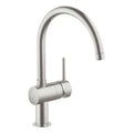 Grohe Minta mitigeur cuisine 1/2 supersteel