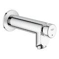 Grohe Euroeco Cosmopolitan S modèle mural chromé robinet de douche temporisé eau froide - sailli 115/150