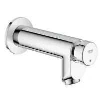 Grohe Euroeco Cosmopolitan S modèle mural chromé robinet de douche temporisé eau froide - sailli 115/150