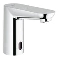 Grohe Euroeco Robinet lavabo éléctronique chromé pile 6V,bouchon de sécurité 60sec, Ecojoy(7,5L/m)