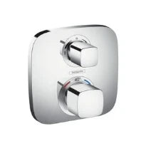 Hansgrohe Ecostat E set de finition - chromé - pour thermostat encastré avec robinet d'arrêt et inverseur