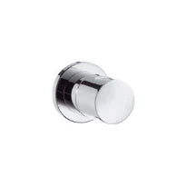 Hansgrohe High Flow set de finition chromé pour robinet d'arrêt encastré 1/2 et 3/4