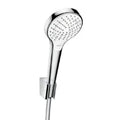 Hansgrohe Croma Select S 110 Vario set douchette - blanc/chromé - avec flexible 1/2 x  1250 mm