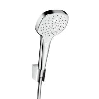 Hansgrohe Croma Select E set baignoire 1 jet/Porter blanc/chromé 1250mm