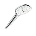 Hansgrohe Select E douchette à main 120MM Ecosmart blanc/chromé Quickclean, 3 jets avec bouton Select