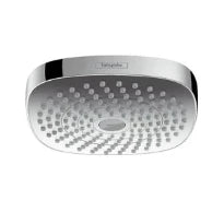 POMME DE DOUCHE HANSGROHE CROMA SELECT E blanc/chromé 180, 2 jet, Ecosmart