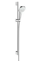 SET DE DOUCHE HANSGROHE CROMA SELECT E blanc/chromé Vario/Unica 900mm