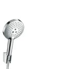 Hansgrohe Raindance S. E 120 douchette 120 MM rond chromé 3 jets, support mural et flexible 160cm