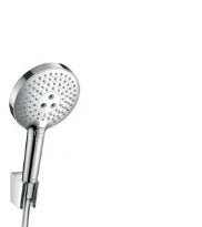 Hansgrohe Raindance S. E 120 douchette 120 MM rond chromé 3 jets, support mural et flexible 160cm