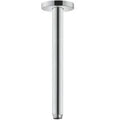 Hansgrohe bras de douche 27MM montage au plafond chromé sailli 300mm - rosace ronde 80mm