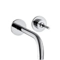 Axor Uno set de finition fixation murale chromée avec bec 16,5cm