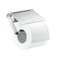 PORTE PAPIER WC AXOR UNIVERSAL 13,5 - 8 ! cm chromé avec couvercle