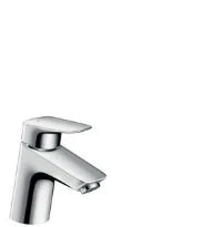 Hansgrohe Logis 70 mitigeur lavabo avec vidage click-clack - chromé - safety function