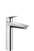 Hansgrohe Logis mitigeur lavabo bec fixe chromé Comfortzone 190,safety function, avec vidage
