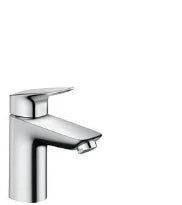 MELANGEUR DE LAVABO MONO-COMMANDE HANSGROHE LOGIS chromé bec fixe comfortzone 100,safety function, sans vidage