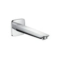 ECOULEMENT BAIGNOIRE HANSGROHE LOGIS chromé saillie 195mm mousseur quickclean, débit 25L/min