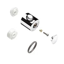 Hansgrohe ET poignée steel pour robinet thermostatique douche Ecostat 1001 sl