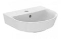 Ideal Standard Connect Air Arc lave-mains 400 x 350 mm - blanc - avec trou de robinet - avec trop-plein