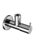Schell Puris robinet d'arrêt équerre 1/2 x 10 mm - chromé - avec rosace