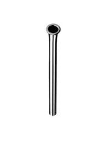 TUYAU DE RINCAGE SCHELL 15 MM chromé pour schellomat/schelltronic - longueur 314 mm