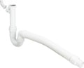 SIPHON TUBULAIRE VIEGA 6/4 X 40 blanc synthetique
