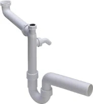 SIPHON VIEGA 6/4 blanc synthetique