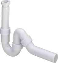 SIPHON TUBULAIRE VIEGA 5/4 X 50 blanc synthetique