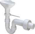SIPHON TUBULAIRE VIEGA 40 blanc synthetique