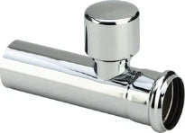ALLONGE VIEGA 125 - 5/4 chromé avec joint torique - avec anti-vide