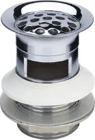 BONDE VIEGA 70 - 5/4 X 60 chromé pour lavabo avec trop pleine