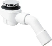 Viega Domoplex siphon de douche 52 mm - chromé - inclusif set de finition