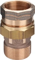 Viega bronze raccord 3-pièces droit joint plat MF 3/4 x 3/4