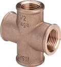 Viega bronze croix FFFF 3/8 x 3/8 x 3/8 x 3/8