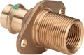 Viega Profipress passage de mur MF 15 x 1/2-3/4 - 30 mm